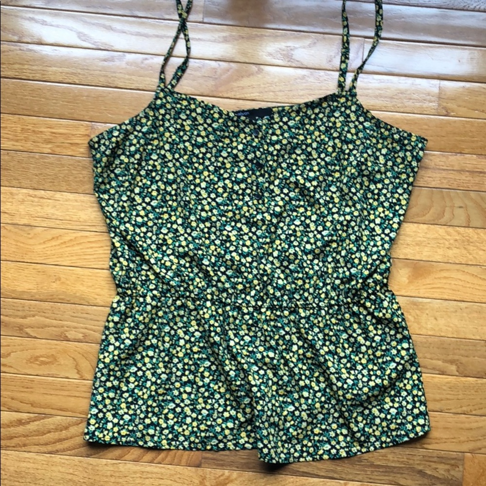 Gibson Yellow Floral Tank